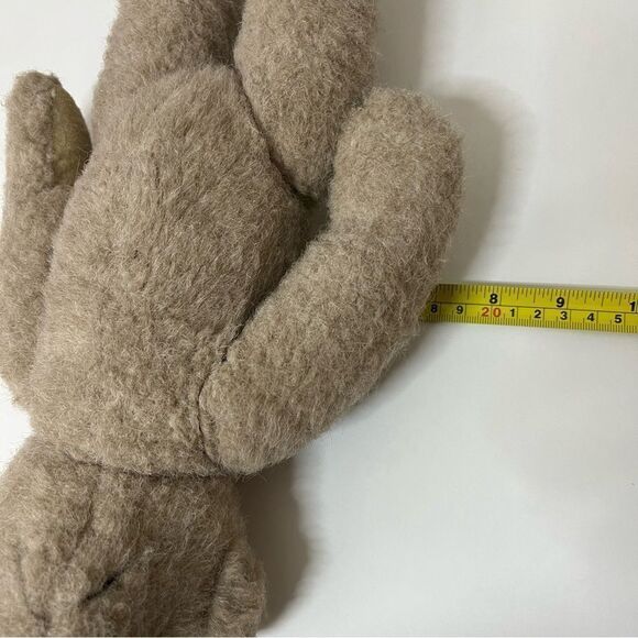 Vintage fully jointed craft bear stuffy - Picture 3 of 9